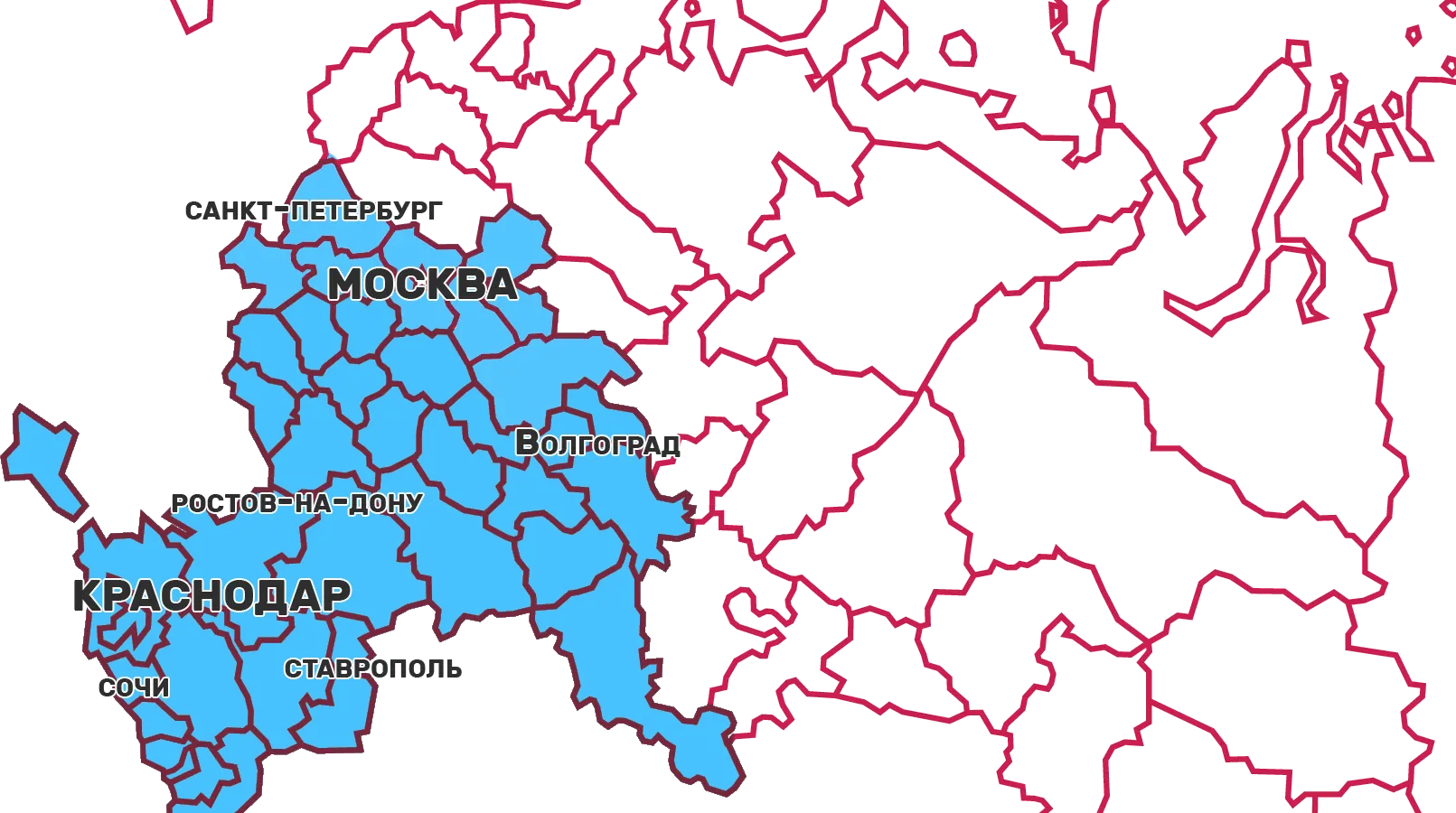 Карта в Можайске